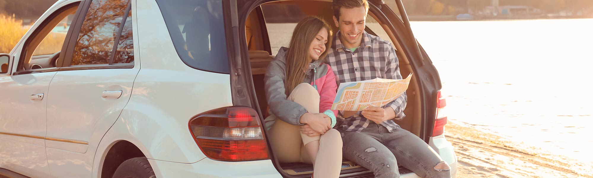 Couple on a Road Trip